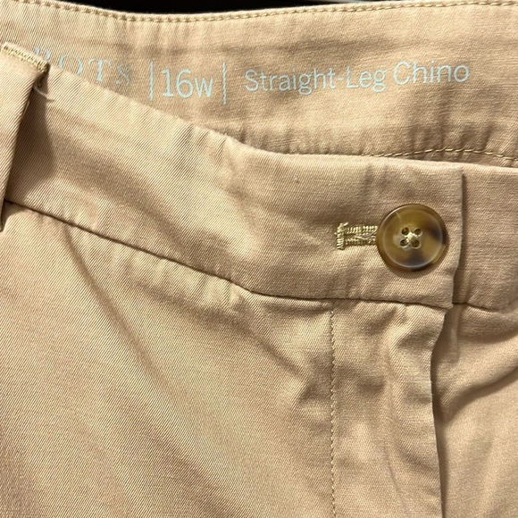 Talbots Chinos 16W like new - Picture 1 of 4